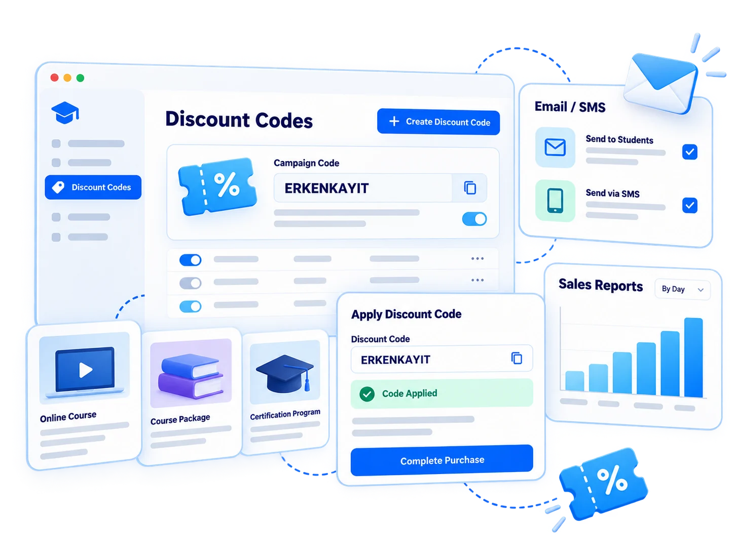 Codes de réduction