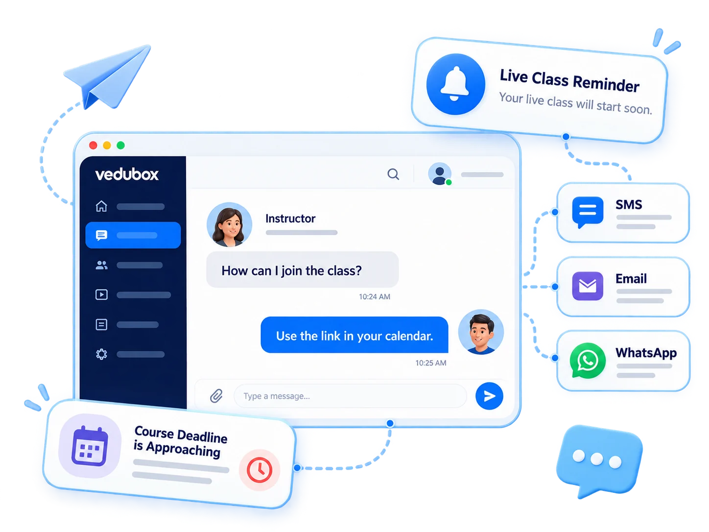 Messagerie et notifications