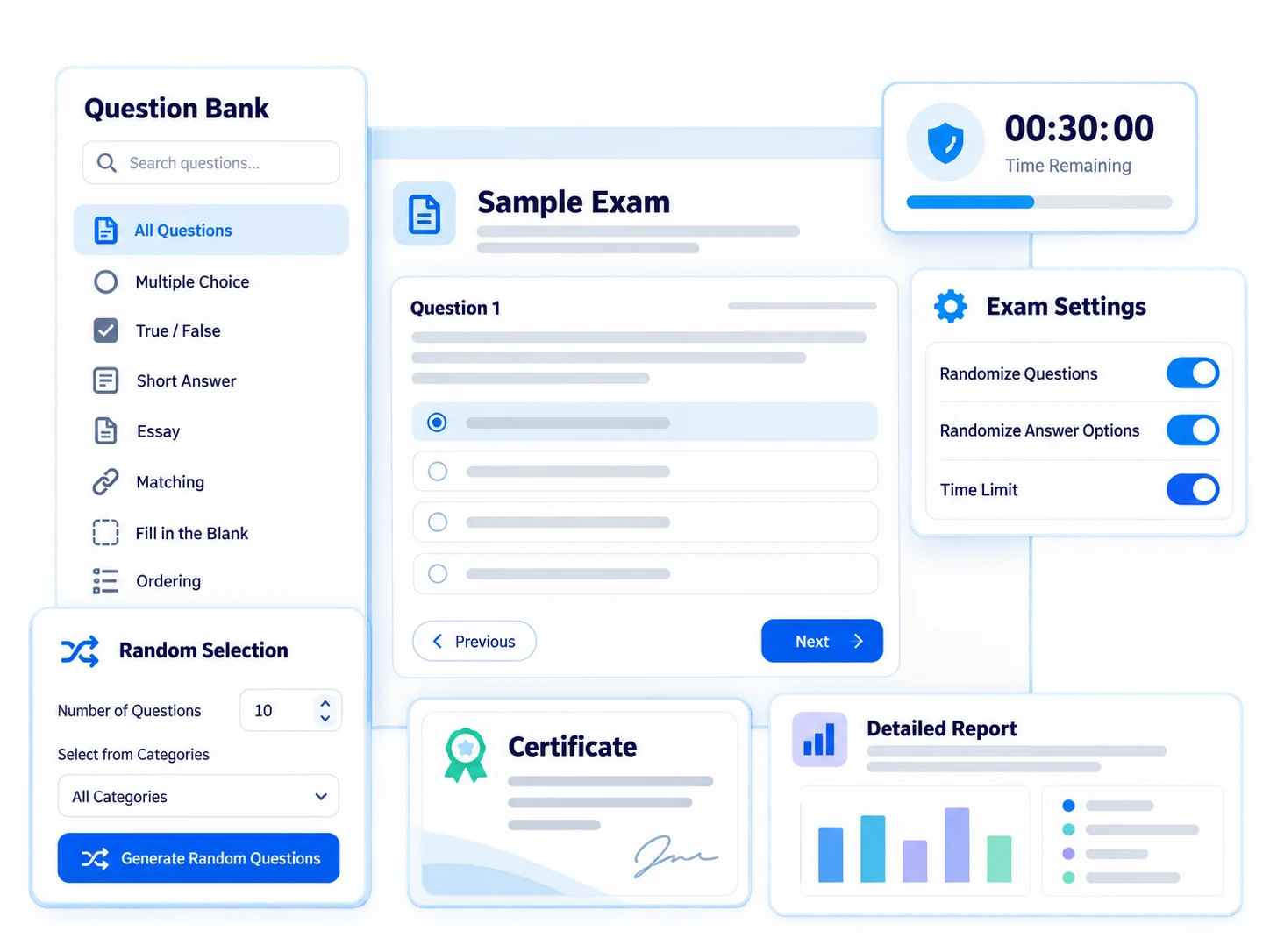 Plus qu'un examen : l'évaluation de bout en bout